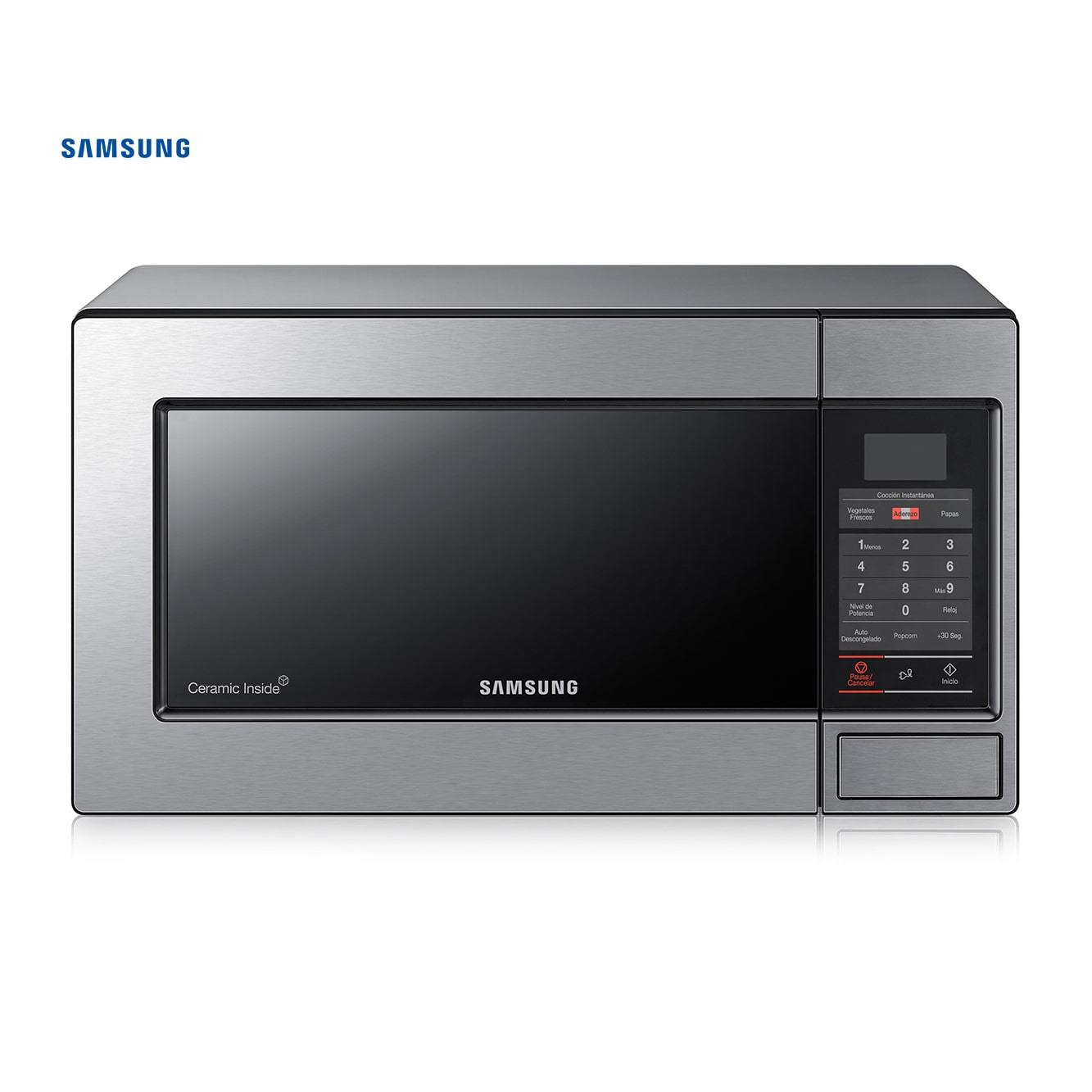 Microonda 23L cerámica gris Samsung - Domi Delivery