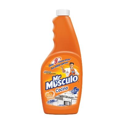 Mr Musculo Antigrasa Naranja Rep 500ml - Domi Delivery