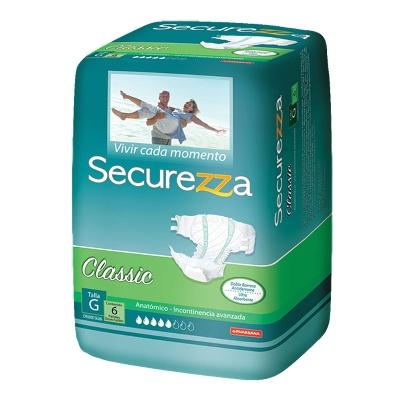 Pañal adulto Securezza talla G 6u - Domi Delivery
