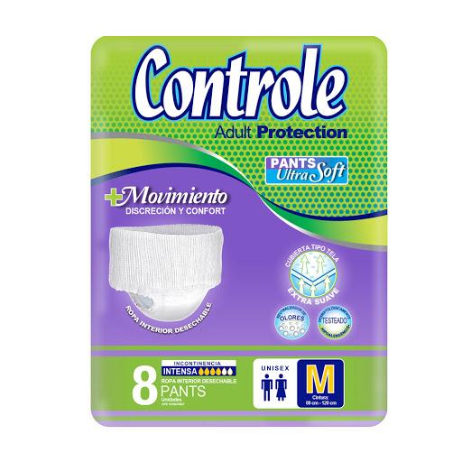 Pañal pants adulto Controle M 8u - Domi Delivery