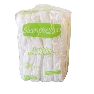 Pañales adulto Siempre Seco Talla G 6u - Domi Delivery