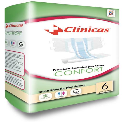 Pañales para adultos Confort Talla G 6u - Domi Delivery
