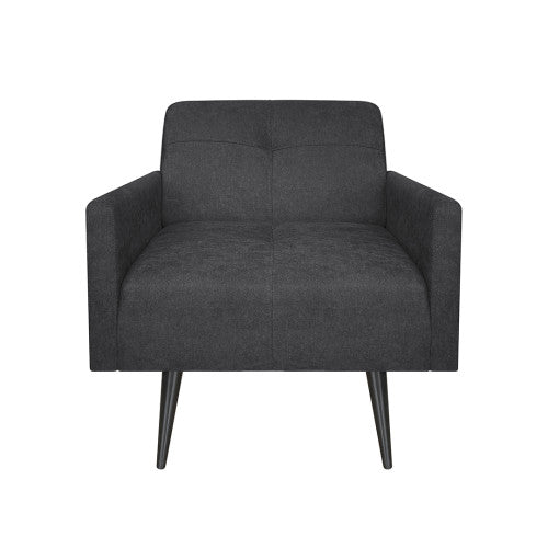 Poltrona Serrano gris oscuro antifluidos