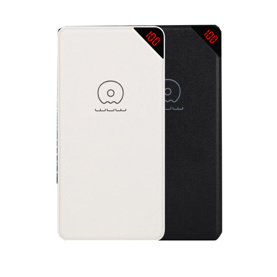 POWER BANK U05 10.000 MAH (BLANCO-NEGRO) - Domi Delivery
