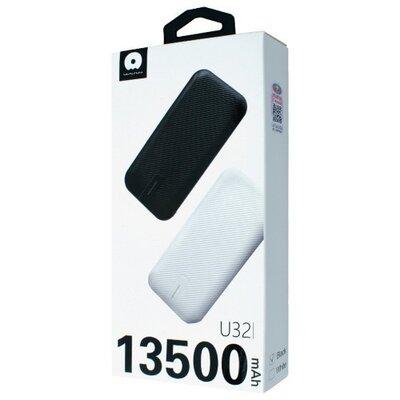 POWER BANK U32 13.500 MAH (BLANCO-NEGRO) - Domi Delivery