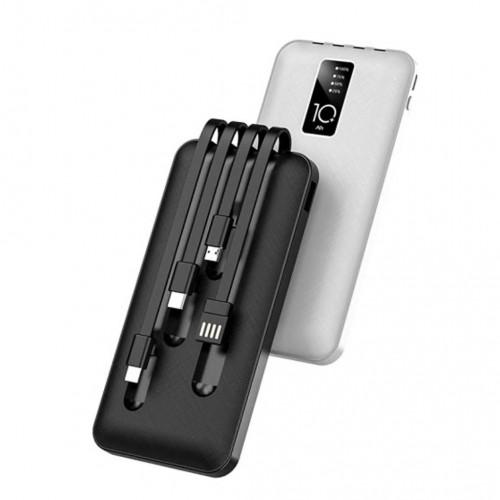 POWER BANK U39 4 OUTPUT 10.000 MAH (NEGRO) - Domi Delivery