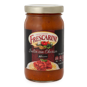 Salsa carne con chorizos frescarini 190g