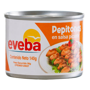 Pepitonas sin picante eveba 140g