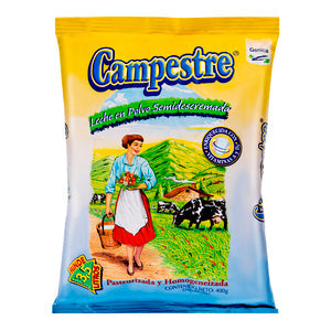 Leche en polvo descremada la campestre 400g