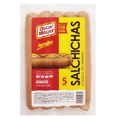 Salchicha oscar mayer jumbo 330g - Domi Delivery