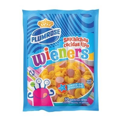 Salchichas plumrose wieners 225g cortas - Domi Delivery