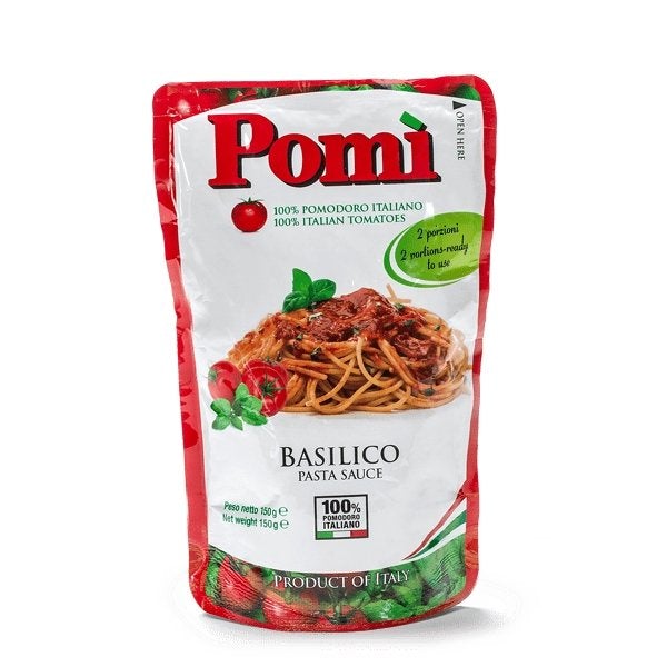 Salsa Para Pasta Pomi Albahaca 150g - Domi Delivery