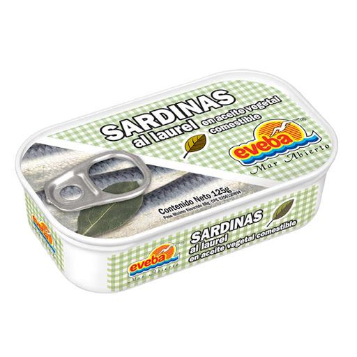 Sardina eveba al laurel 125g - Domi Delivery
