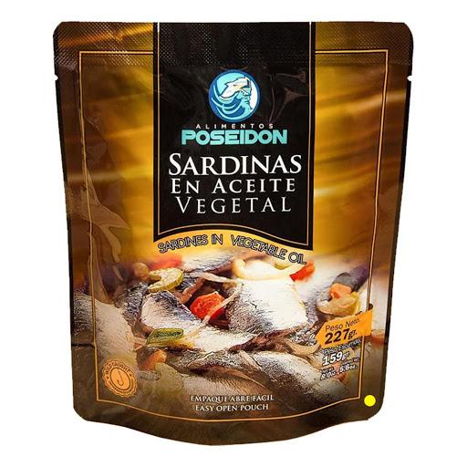 Sardinas Poseidon Aceite Vegetal 227g - Domi Delivery