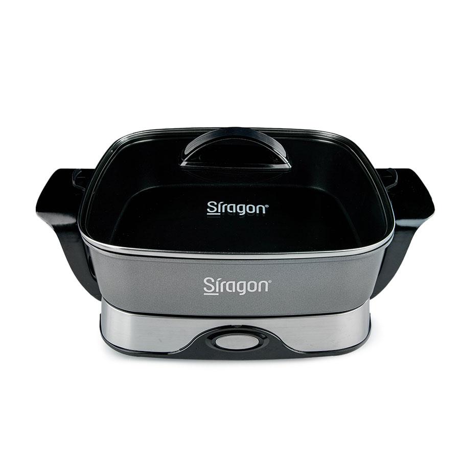 Sarten eléctrico SIRAGON Negro - Domi Delivery
