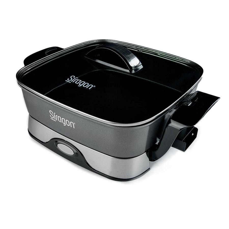 Sarten eléctrico SIRAGON Negro - Domi Delivery