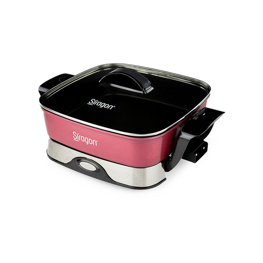 Sarten eléctrico SIRAGON Rojo - Domi Delivery