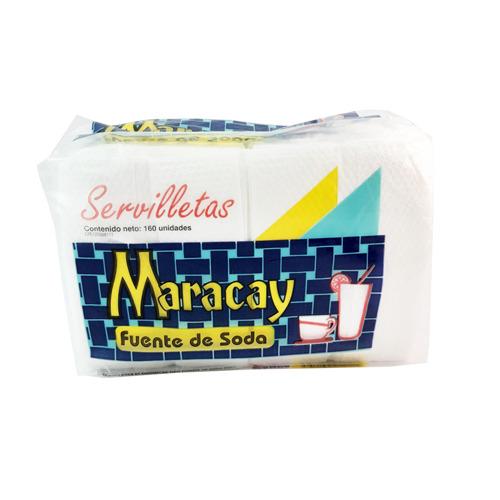Servilleta Fuente De Soda Maracay Pequeña 160u - Domi Delivery