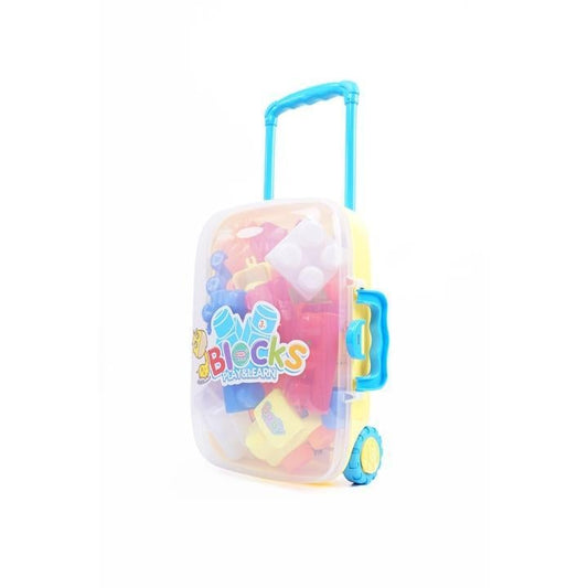 SET BLOQUES ARMABLES 36 PZS CAJA MALETA - Domi Delivery