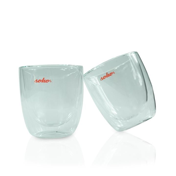 SET DE 2 VASOS DE VIDRIO DE 10OZ SOHO - Domi Delivery