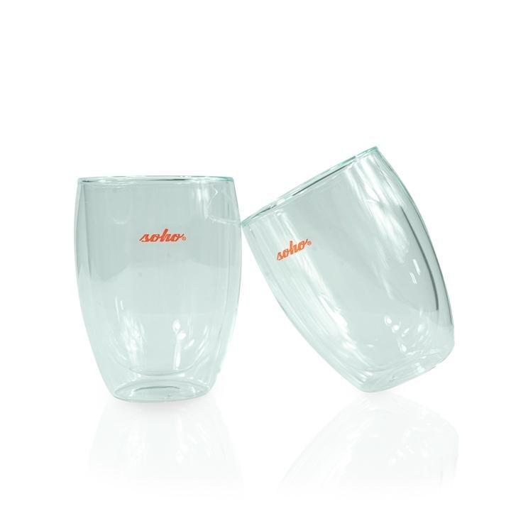 SET DE 2 VASOS DE VIDRIO DE 12OZ SOHO - Domi Delivery