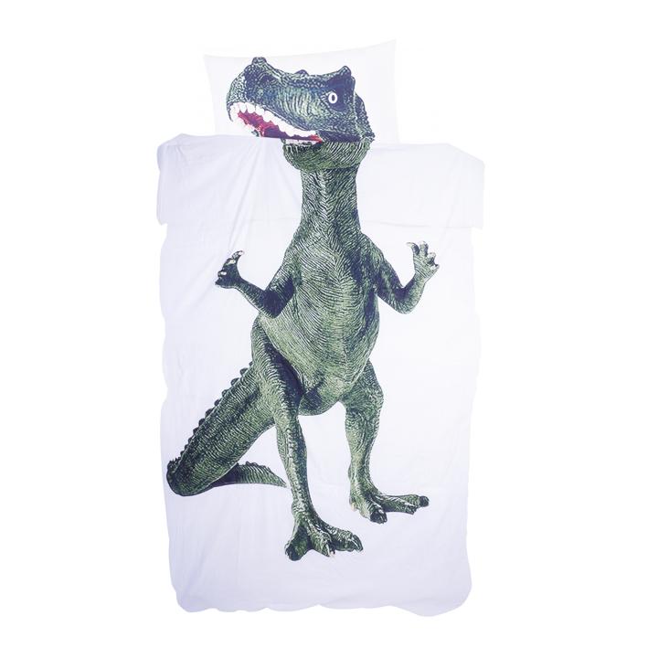 SET DE EDREDÓN 3PZAS INDIVIDUAL DINOSAURIO - Domi Delivery