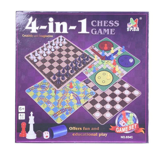 SET DE TABLERO 4 EN 1 RECREATIVO - Domi Delivery