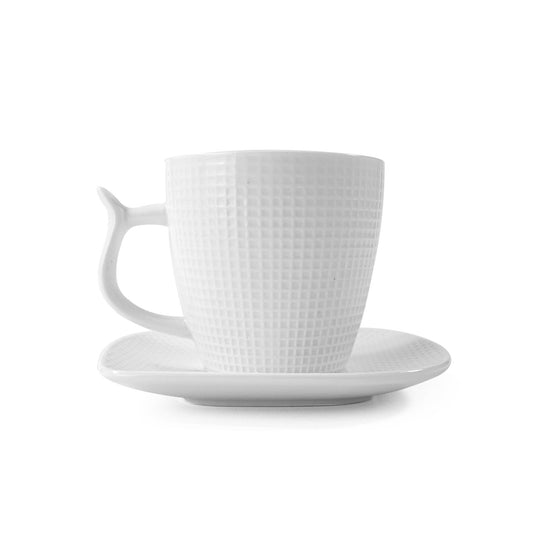 SET DE TAZAS PORCELANA 12PZA UNICOLOR - Domi Delivery