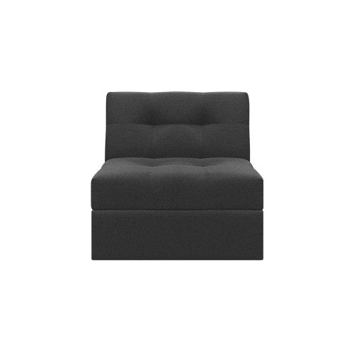 Silla Cama Angela gris oscuro