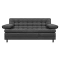 Sofá Cama Multifuncional gris oscuro tela