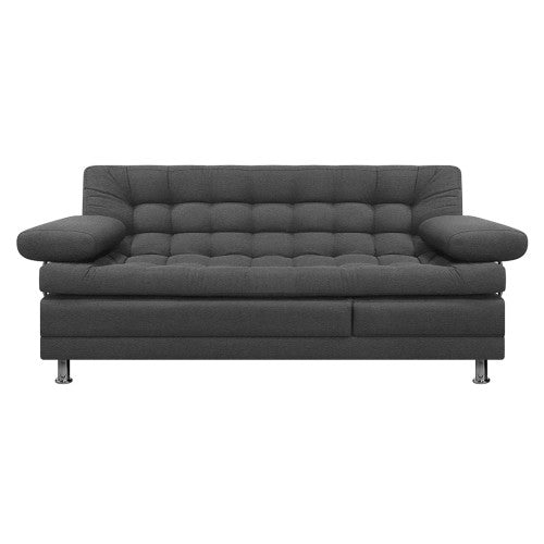Sofá Cama Multifuncional gris tela