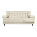Sofá Cama Multifuncional cuero sintético beige