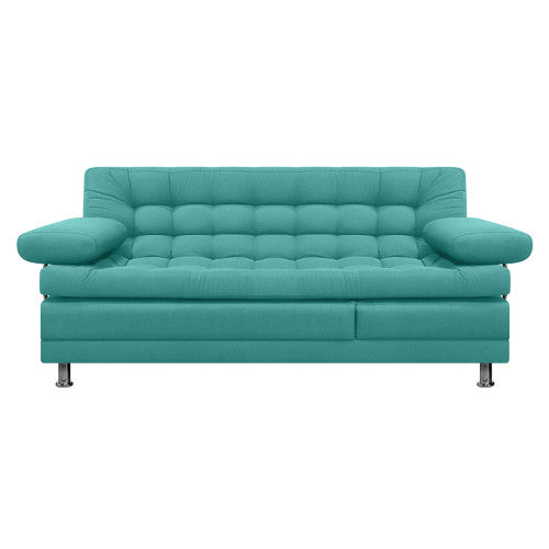 Sofá Cama Multifuncional antifluidos turquesa