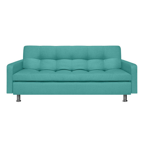 Sofá Cama Sophie Turquesa antifluidos