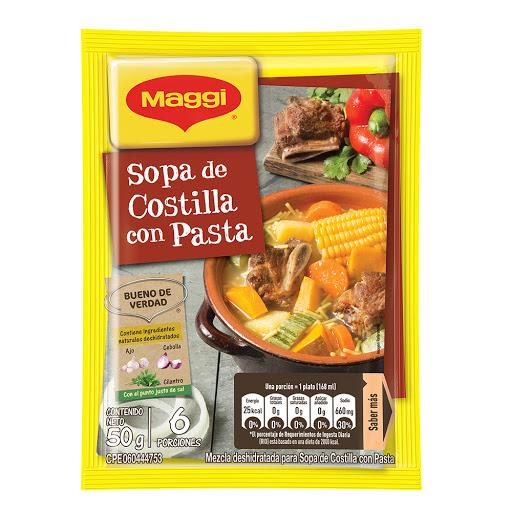 Sopa Maggi Costilla Con Fideos 50g - Domi Delivery