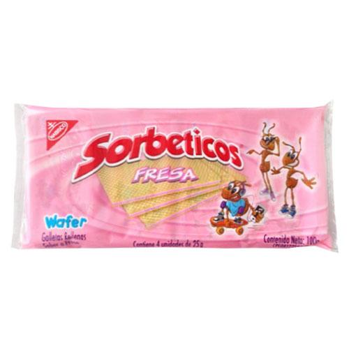 Sorbeticos fresa 100G - Domi Delivery