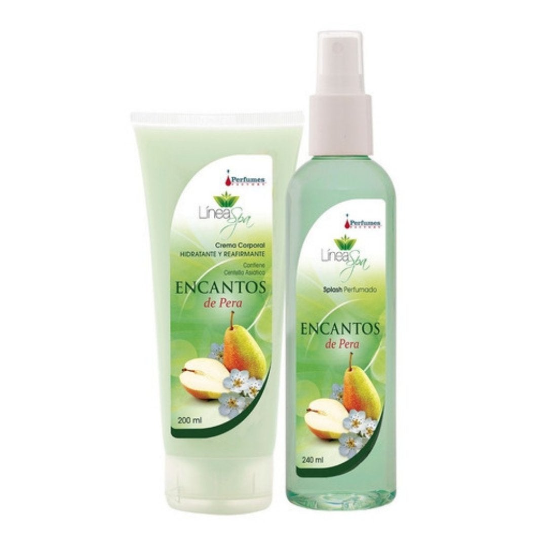 Splash y crema corporal Encantos de Pera - Domi Delivery