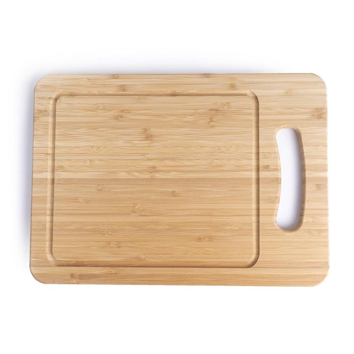 TABLA PARA PICAR DE BAMBÚ PEQUEÑA CON ASA - Domi Delivery