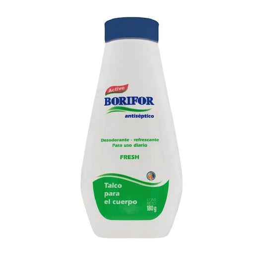 Talco Corporal Borifor Antiseptico Fresh 180g - Domi Delivery