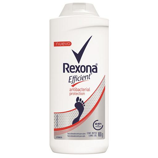 Talco Rexona Efficient Antibacterial 100G - Domi Delivery