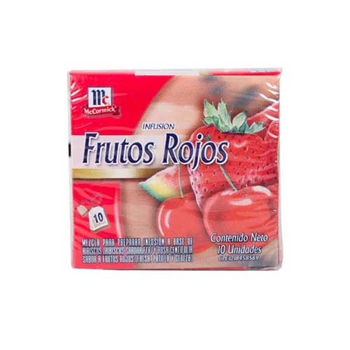 Te mc cormick frutos rojos 10u - Domi Delivery