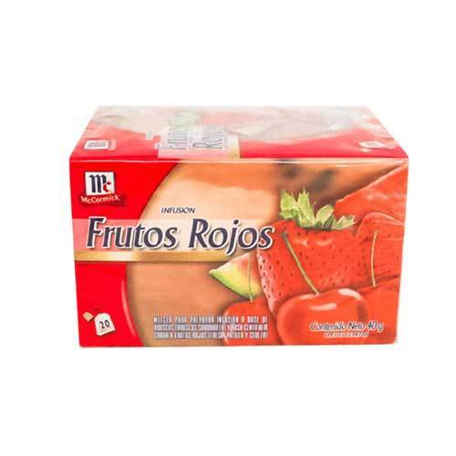 Te mc cormick frutos rojos 20u - Domi Delivery