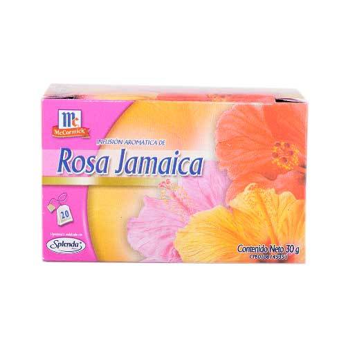 Te mc cormick rosa de Jamaica 20u - Domi Delivery