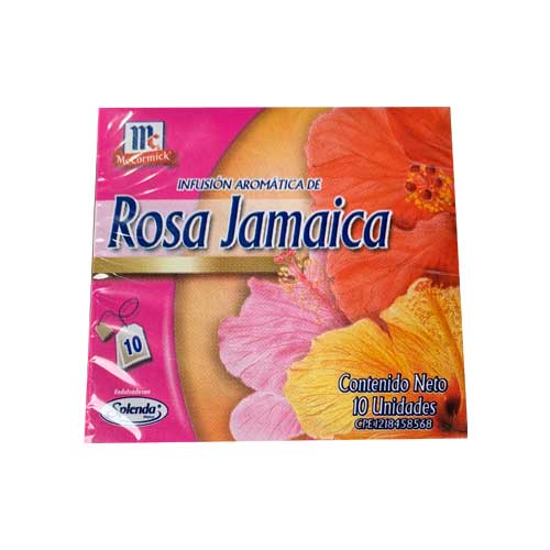 Te mc cormick rosa jamaica 10u - Domi Delivery