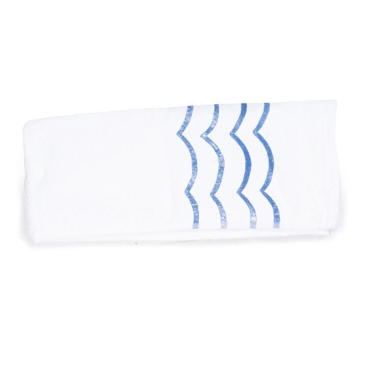 TOALLA DE MANO 40*60CM BLANCA CON OLAS - Domi Delivery