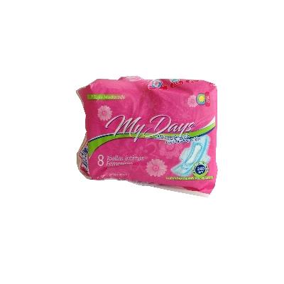 Toalla Sanitaria My Days Dia malla 8u - Domi Delivery
