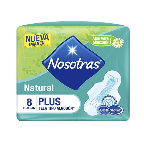 Toalla Sanitaria Nosotras Algodon 8u - Domi Delivery