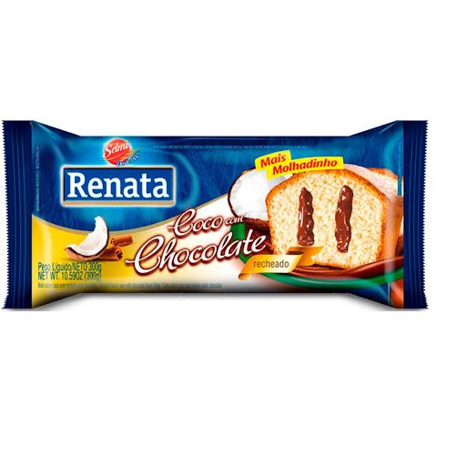 Torta Renata De Coco Relleno De Chocolate 300G - Domi Delivery