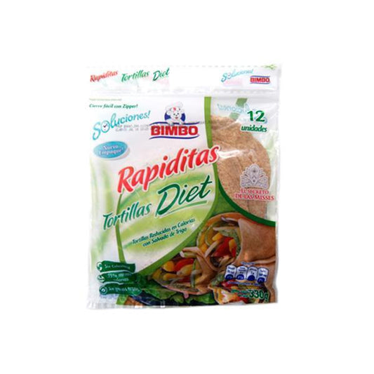 Tortillas bimbo Diet 12u - Domi Delivery