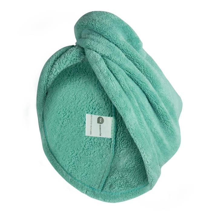 TURBANTE DE MICROFIBRA VERDE - Domi Delivery